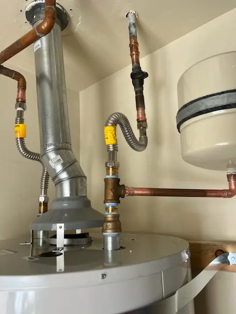 Water heater installation and plumbing repair in Tuttles Corner